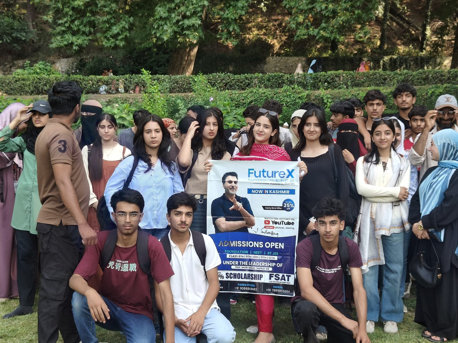 FutureX IIT-JEE program students