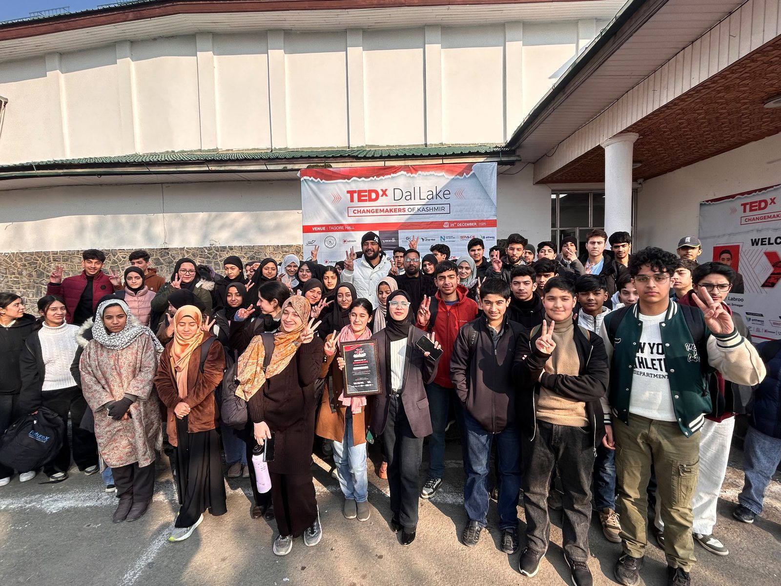 FutureX students at TEDx DalLake, Changemakers of Kashmir